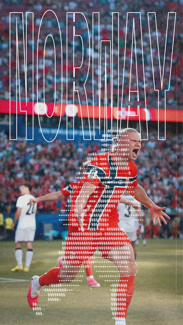 Norway — Haaland poster